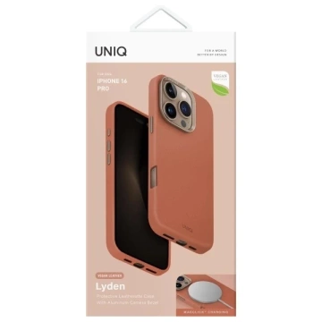 Etui do iPhone 16 Pro UNIQ Lyden Terracotta MagSafe