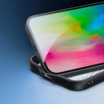 Etui do iPhone 16 Dux Ducis Aimo Mag z MagSafe - Czarny