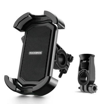Uchwyt rowerowy Rockbros na kierownicę 4,7–6,8″ – czarny