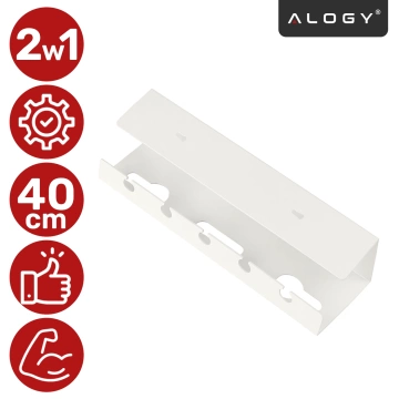 Schreibtischventilator, Standventilator, kleiner Umwälzventilator mit Clip, kabelloser Handventilator, 500 mAh, USB-C, Alogy White