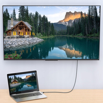 Kabel HDMI 5m przewód Wozinsky do przesyłu 48 Gbps 8K 60Hz Czarny