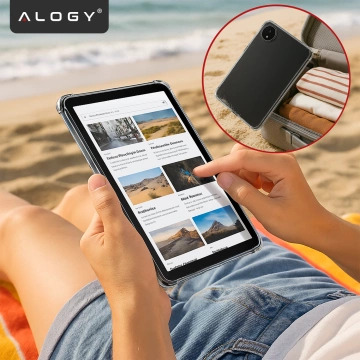 Handyhülle Wasserdichtes Gehäuse Alogy universal IPX8 bis 6,5 Schwarz