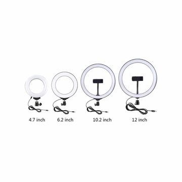 LED-Ringleuchte mit verstellbarem Sockel Puluz PU391