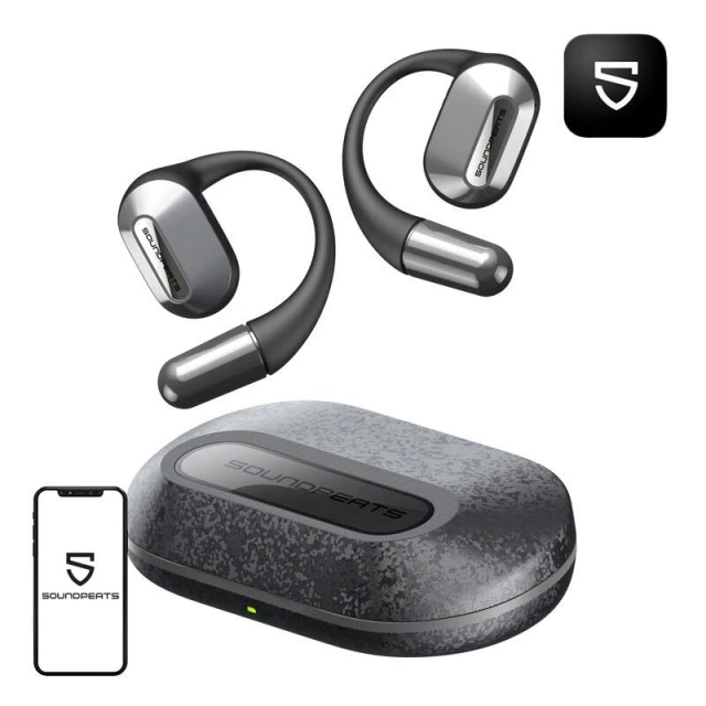 Soundpeats HearFit Kabellose Kopfhörer (Schwarz)