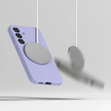 Etui do Samsung Galaxy S25 Plus Lavender Ringke Silicone Magnetic MagSafe