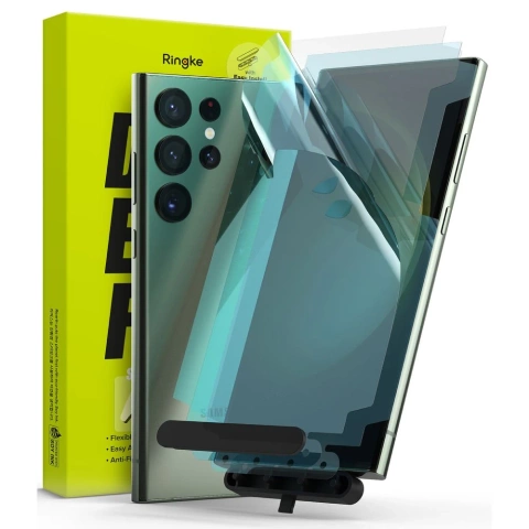 Folia ochronna Ringke Dual Easy 2-Pack do Samsung Galaxy S23 Ultra Clear