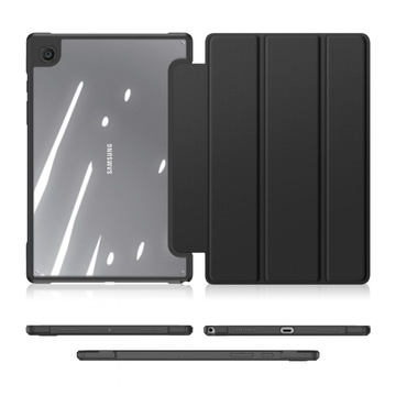 Etui z klapką Dux Ducis Toby obudowa do Galaxy Tab A8 10.5 X200/ X205 Czarne