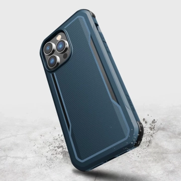 Raptic Fort Case iPhone 14 Pro Max mit MagSafe Panzerhülle blau
