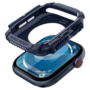 ETUI DO APPLE WATCH 10 (46MM) GRANATOWE NAVY BLUE SPIGEN RUGGED ARMOR 