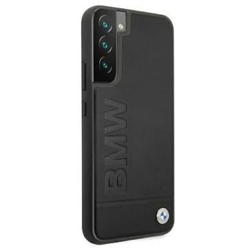 Etui BMW BMHCS22MSLLBK do Galaxy S22+ S906hardcase Signature Logo Imprint czarny/black 