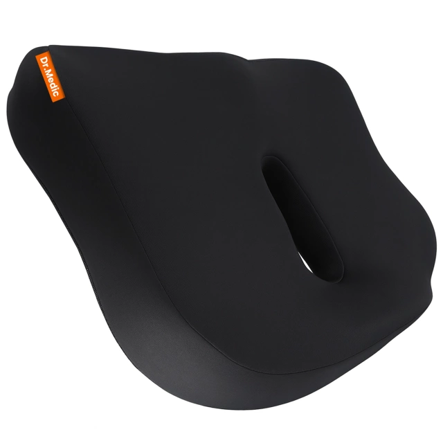  Poduszka do Samochodu na fotel DR.MEDIC SeatRest™ Ergonomiczna poduszka biurowa wsparcie kości ogonowej na krzesło siedzenie do biura auta