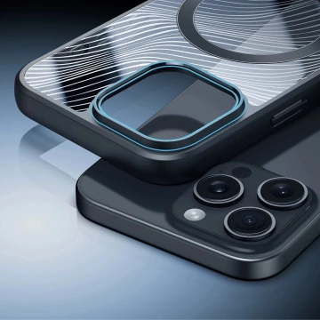 Etui do iPhone 16 Dux Ducis Aimo Mag z MagSafe - Czarny