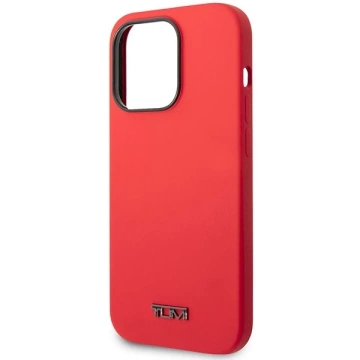 Etui na telefon Tumi Liquid Silicone hardcase do iPhone 14 Pro Max czerwony/red