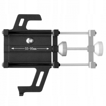 Lenkerfahrradhalter für Alupro Universal Black Smartphone