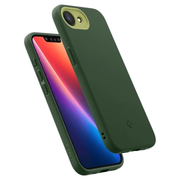 Etui do iPhone 16e Spigen Nano Pop Mag MagSafe Avo Green