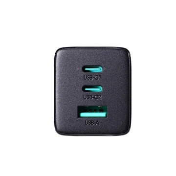 Joyroom TCG01 GaN 65W - Schnellladegerät 2× USB-C USB-A Kabel 100W