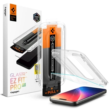Szkło Hartowane Spigen Glas.TR EZ Fit Pro iPhone 16 Pro / 17 / 17 Pro