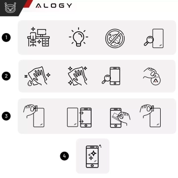 Szkło hartowane Prywatyzujące do Samsung Galaxy S23 FE matowa ochrona na ekran Alogy Privacy Glass