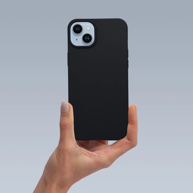 Etui obudowa ochronna Futerał MATT do iPhone 15 Plus czarny