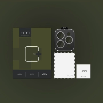 Hofi Camring Pro Kameraabdeckung für Apple iPhone 15 Pro / 15 Pro Max Klar