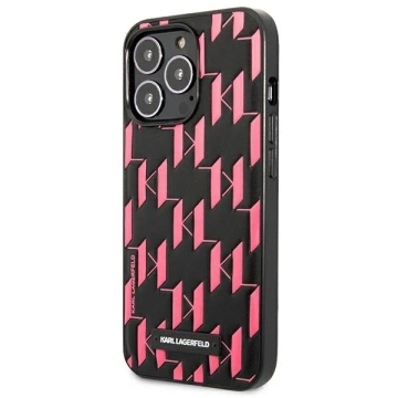 Etui Karl Lagerfeld KLHCP13LMNMP1P do iPhone 13 Pro / 13 6,1" hardcase Monogram Plaque