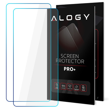 2x Panzerglas 9H Alogy Displayschutz für Samsung Galaxy A73