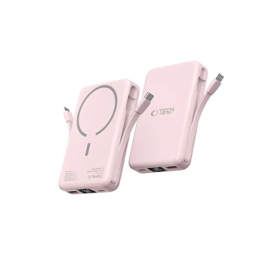 Powerbank MagSafe 10000mAh Tech-Protect PB31 LifeMag Różowy