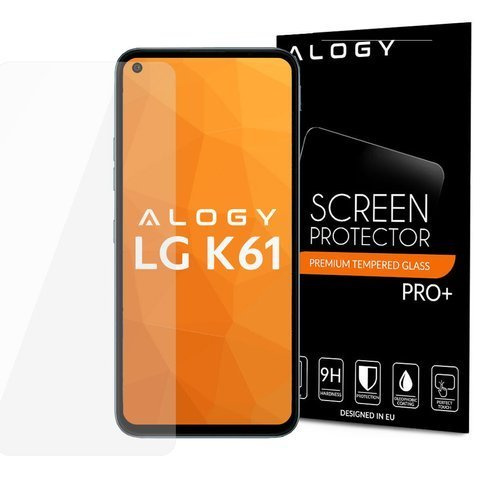 Alogie gehärtetes Glas für den Bildschirm für LG K61