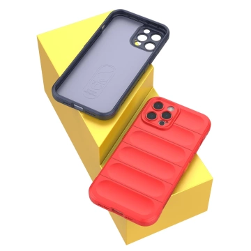 Magic Shield Case Hülle für iPhone 12 Pro Max flexible gepanzerte dunkelblaue Hülle