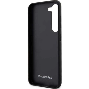 Etui Mercedes do Samsung Galaxy S23 HardCase Leather Urban Bengale czerwony