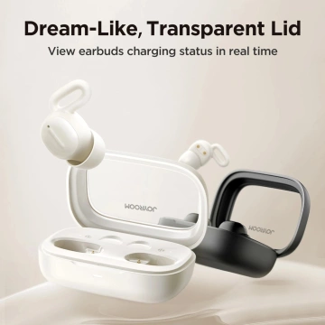 Słuchawki TWS Joyroom JR-TS1 Cozydots Series Bluetooth 5.3 ANC – Białe