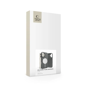 Etui für iPhone 16 Tech-Protect Silikon Pure MagSafe Clay