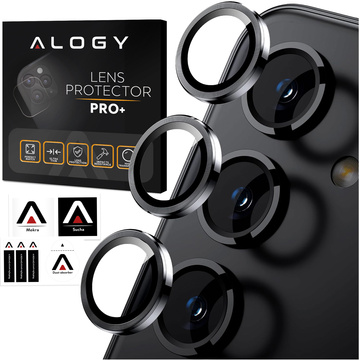 Alogy Lens Protector PRO Schutzhülle aus Glas für Samsung Galaxy S24 Kamera-Overlay-Objektiv