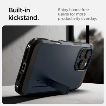 Etui Spigen Tough Armor Mag MagSafe do iPhone 16 Pro Max Metal Slate