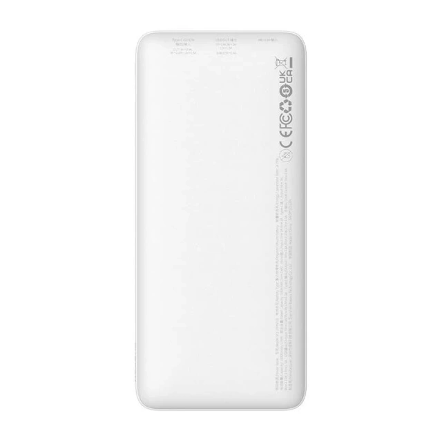 Baseus Airpow 10000 mAh 20 W Powerbank Weiß
