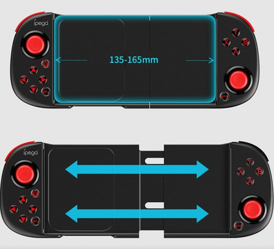 IPega PG-9217A Wireless / GamePad-Controller mit Telefonhalterung