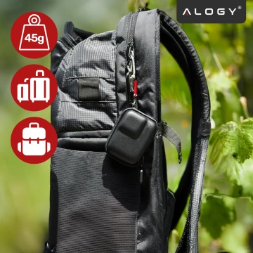 Pokrowiec do DJI Action 5/4/3 i GoPro 8/9/10/11/12 Torba Ochronna do kamerki sportowej, Twarde Etui, Lekka, Alogy HardFoamBag™ – Czarna