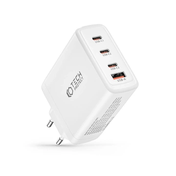 Tech-Protect NC100W-Gan 4-Port-Netzwerkladegerät PD100W/QC3.0 weiß