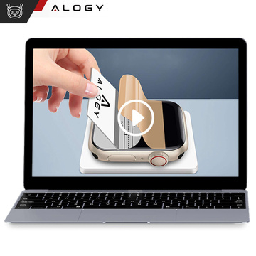 Alogy Hydrogel Hydrogel Schutzfolie für Smartwatch für Xiaomi AmazFit GTR 3 Pro