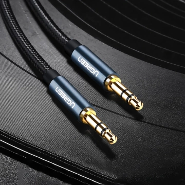 Kabel UGREEN audio 2 x mini jack 3,5mm 2m czarny (50363 AV112)