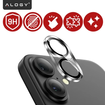 Szkło Ochronne na Obiektyw Aparatu do Apple iPhone 17, Wzmocnione i Odporne na Zarysowania, Precyzyjnie Dopasowane, Alogy Lens Protector Pro+™ – Przezroczyste