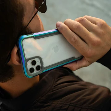 Raptic Shield Case iPhone 14 Pro Max gepanzerte Hülle schwarz
