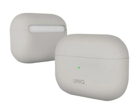 Schutzhülle für UNIQ Kopfhörer Lino Case für Apple AirPods Pro Silikon beige/beige elfenbein