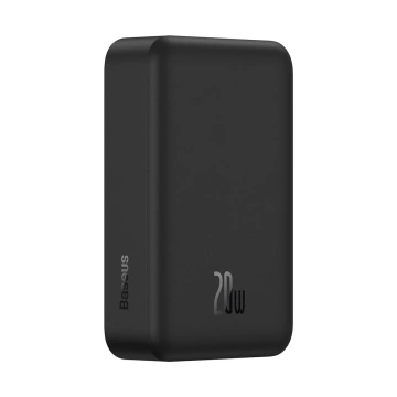 Powerbank Baseus Magnetic Mini 20000 mAh 20W Czarny + Kabel USB-C