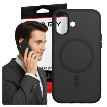 Etui do Apple iPhone 17 – matowa obudowa do MagSafe z ochroną obiektywu, smukłe i odporne na zarysowania, idealne dopasowanie – Alogy Skinny MatteCase™ Czarne