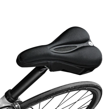 Rockbros LF047-S Silikongel-Fahrradsitzbezug Größe M – Schwarz