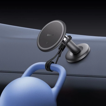 Baseus c01 magnetic dashboard car mount holder black