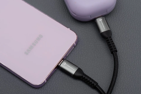 USB-C-auf-USB-C-Kabel Forcell 240 W 5 A PD QC 4.0 Nylon 2 m Laptop Turbo