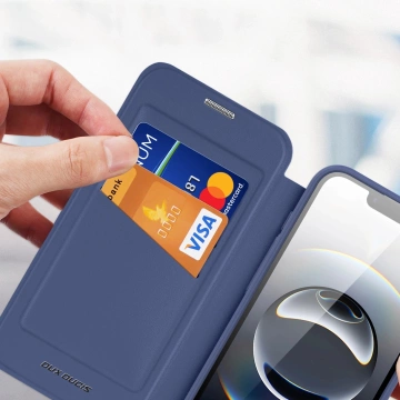 Dux Ducis Skin X Pro iPhone 16e Hülle mit MagSafe – Blau