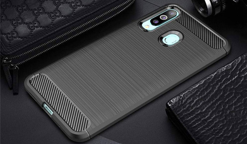 Alogy Rugged Armor Hülle für Samsung Galaxy A60 / M40 schwarz